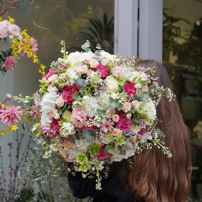 A Moyses Stevens floral installation
